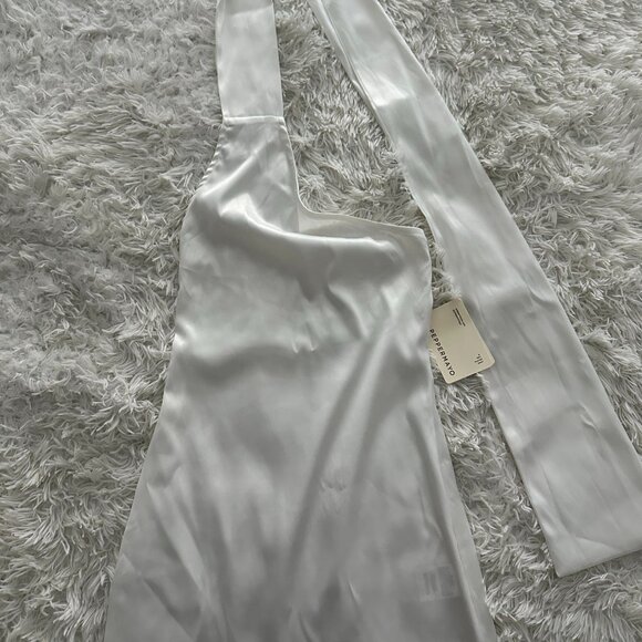 Peppermayo Dresses & Skirts - Peppermayo Women's Cassandra Scarf Pearl Mini Dress - Size 2